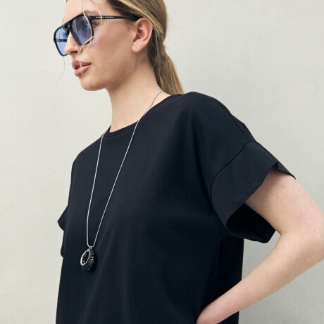 REMERA EXTAL Negro