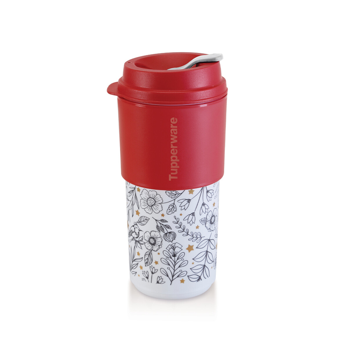 ECO VASO TUPPERWARE 490 ML - ROJO 