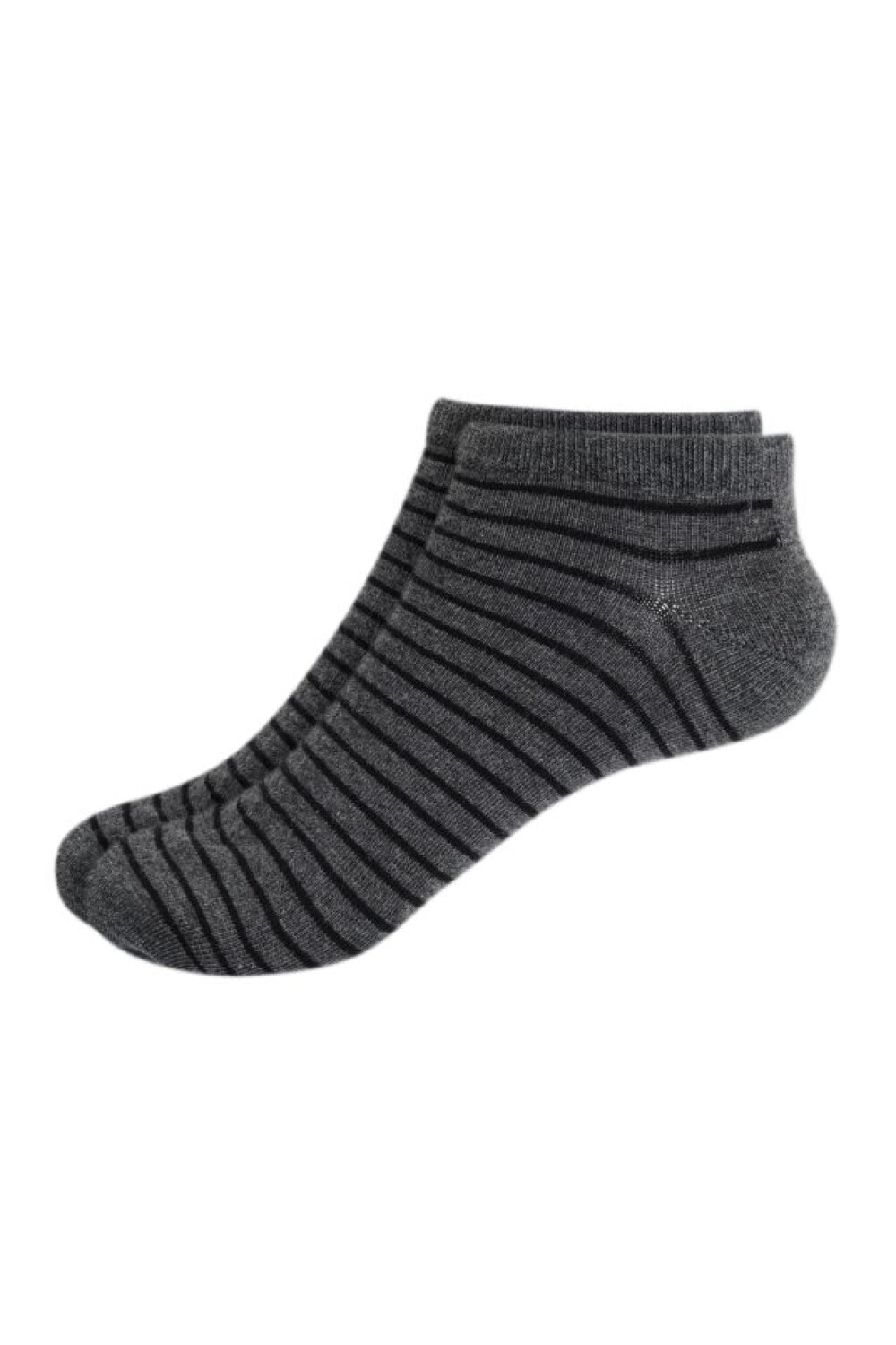 SOQUETE RAYADO Gris