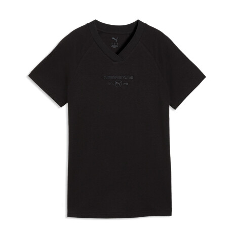 Remera de Mujer Puma Class Standard Tee Negro