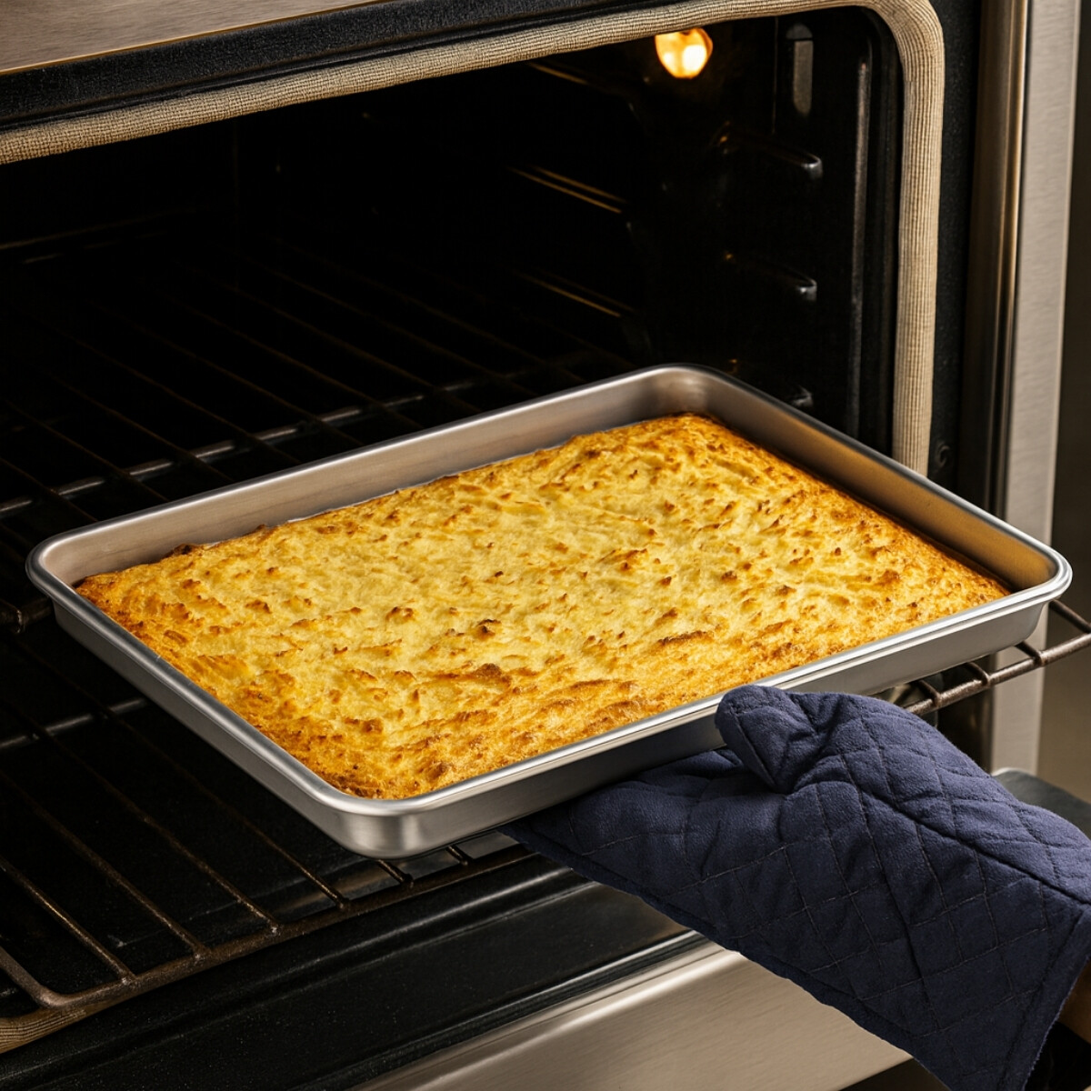 Asadera Rectangular 45x60 cm Acero Inoxidable 