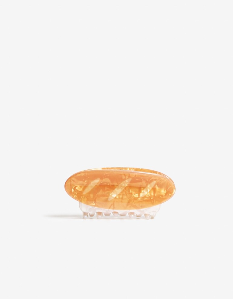 Broche Acrilico Broche Baguette Foodie - Marron Camel