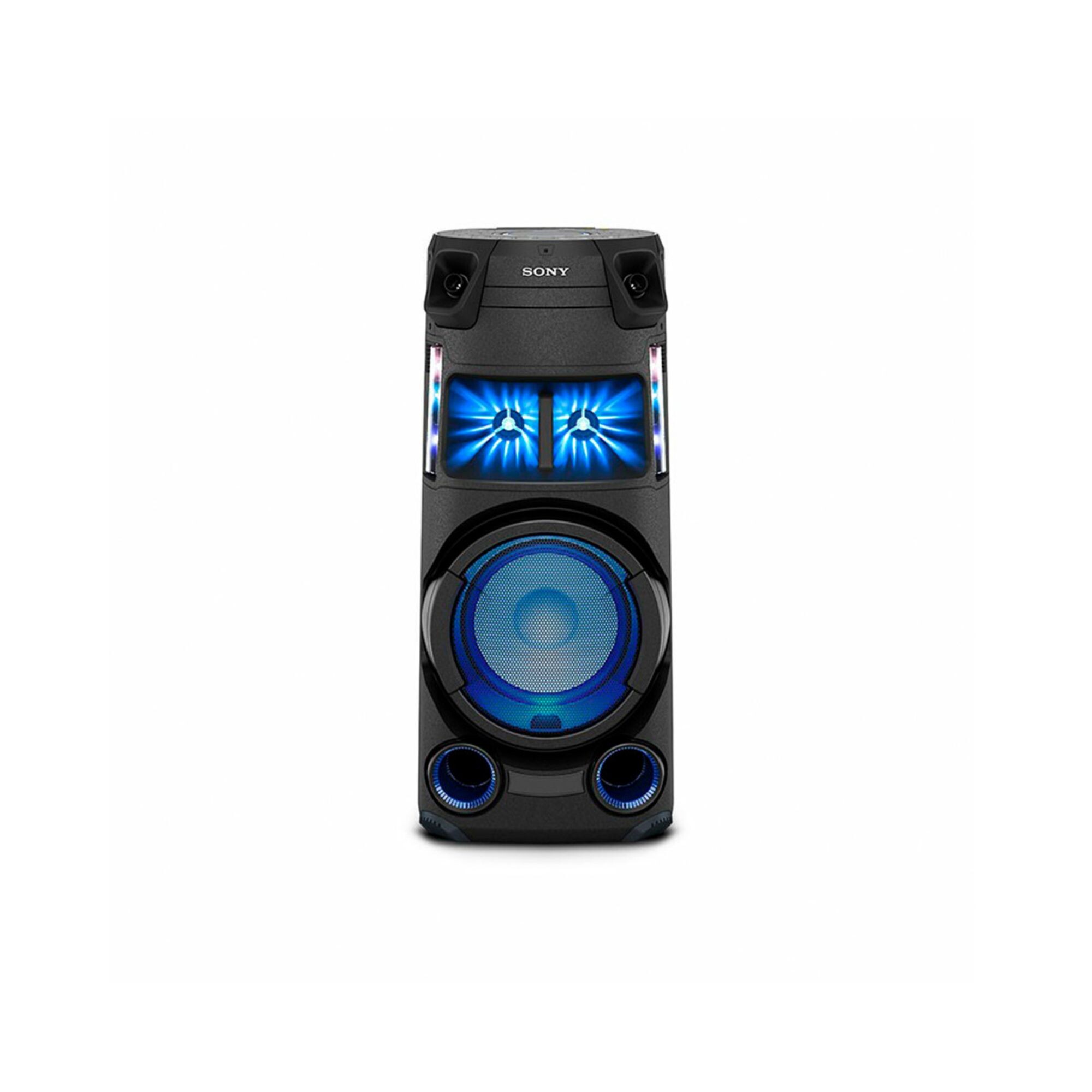 Музыкальный центр Sony MHC-V43D, Bluetooth, DVD, караоке, LED-подсветка