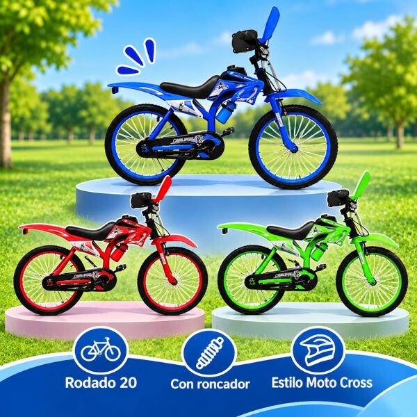 Bicicleta rodado 20 Roncadora