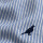 Camisa Lino Hudson Collar Rayas Azul Oxford