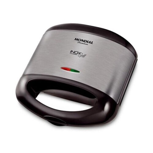 Grill y Sandwhichera Inox Premiun Mondial Mod. S-07 Grill y Sandwhichera Inox Premiun Mondial Mod. S-07