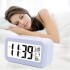 Reloj Despertador Digital Fecha Temperatura Alarma Luz Led Color Variante Blanco
