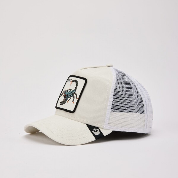 Gorra Goorin Bros Trucker Baseball - The Deadly Scorpion Crema