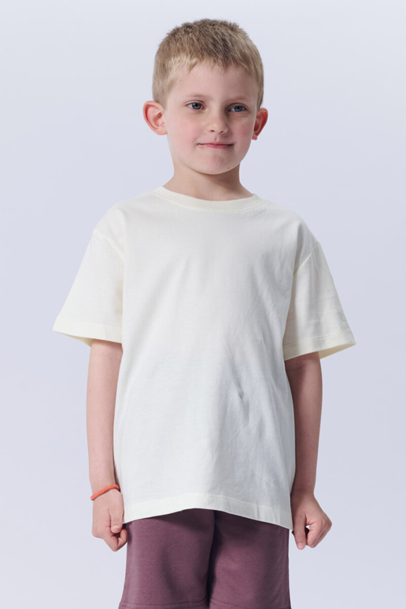 Remera Algodón Flame Crudo