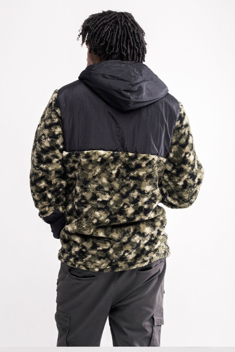 canguro de sherpa Cartagena Verde camuflado