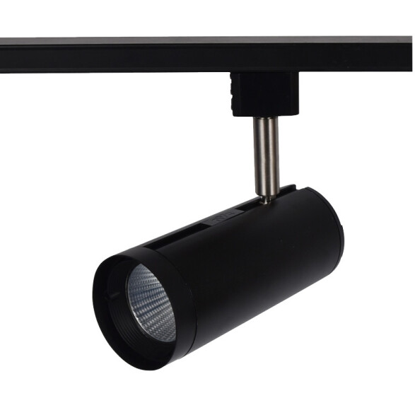 Spot LED integrado negro para riel,24W 3000K 36° NV0428