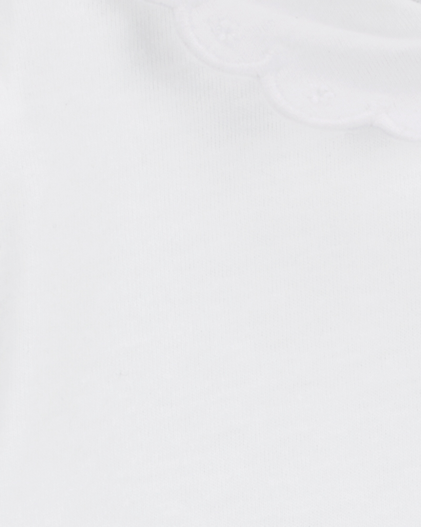 Body de algodón, con cuello mago festoneado Body de algodón, con cuello mago festoneado