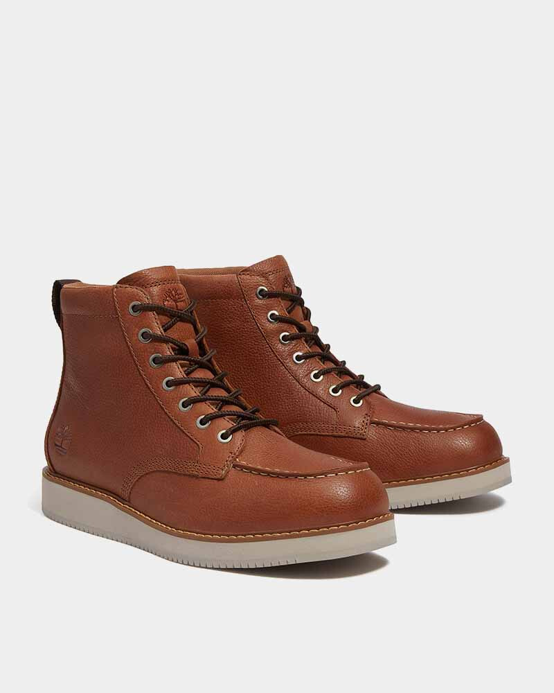Botas Redwood Edge Mid Hombre Medium Brown Full Grain