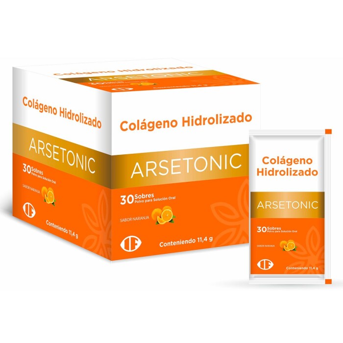 ARSETONIC COLAGENO HIDROLIZADO CJ X 30 S única