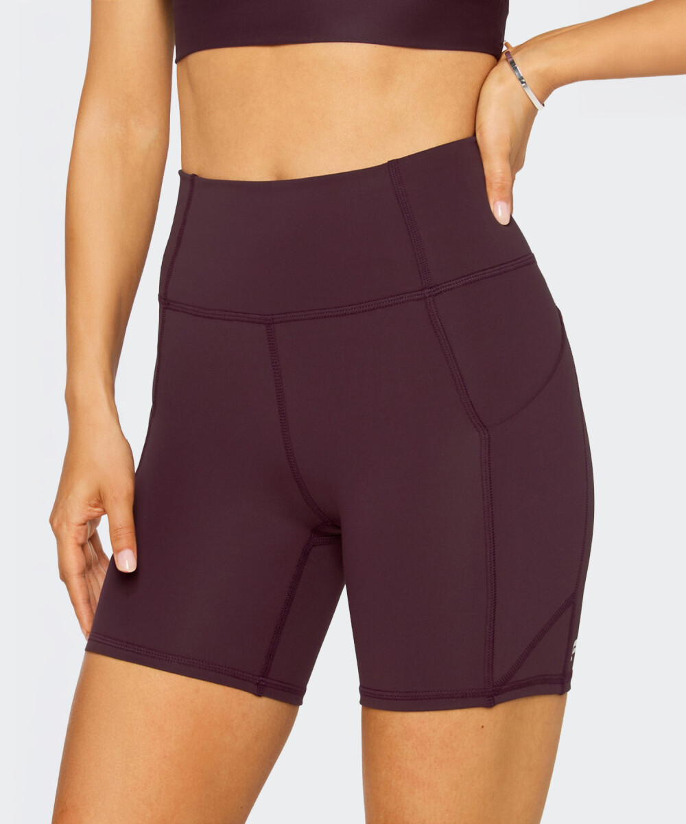 Short Fabletics Oasis PureLuxe - Rojo 