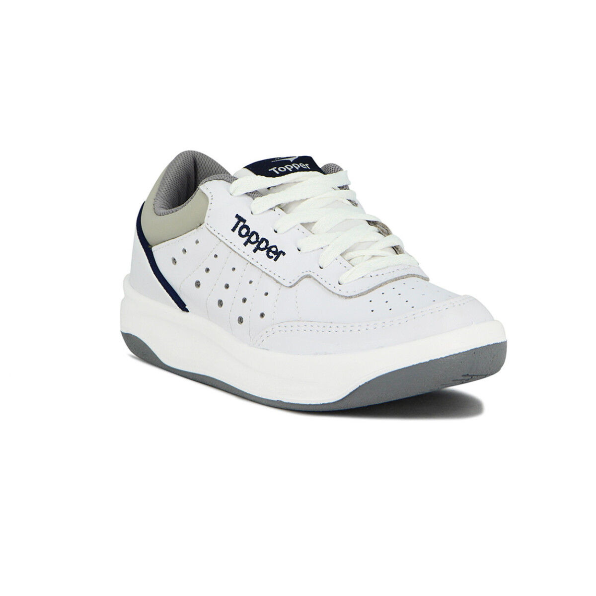 Champion Topper Tennis X-forcer - Blanco-gris 