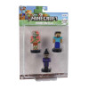 Minecraft Sellos Pack 3 figuras Zombie Pigman