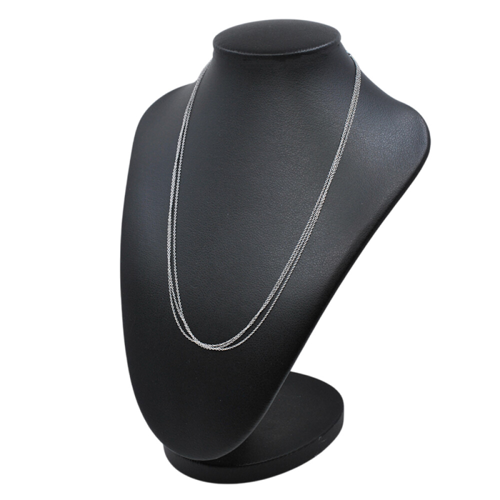 Cadena triple en oro blanco 18k Cadena triple en oro blanco 18k