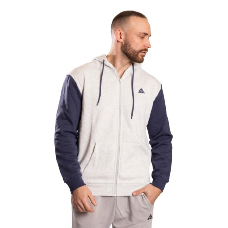 LENERGY JACKET FELPA GREY/NAVY