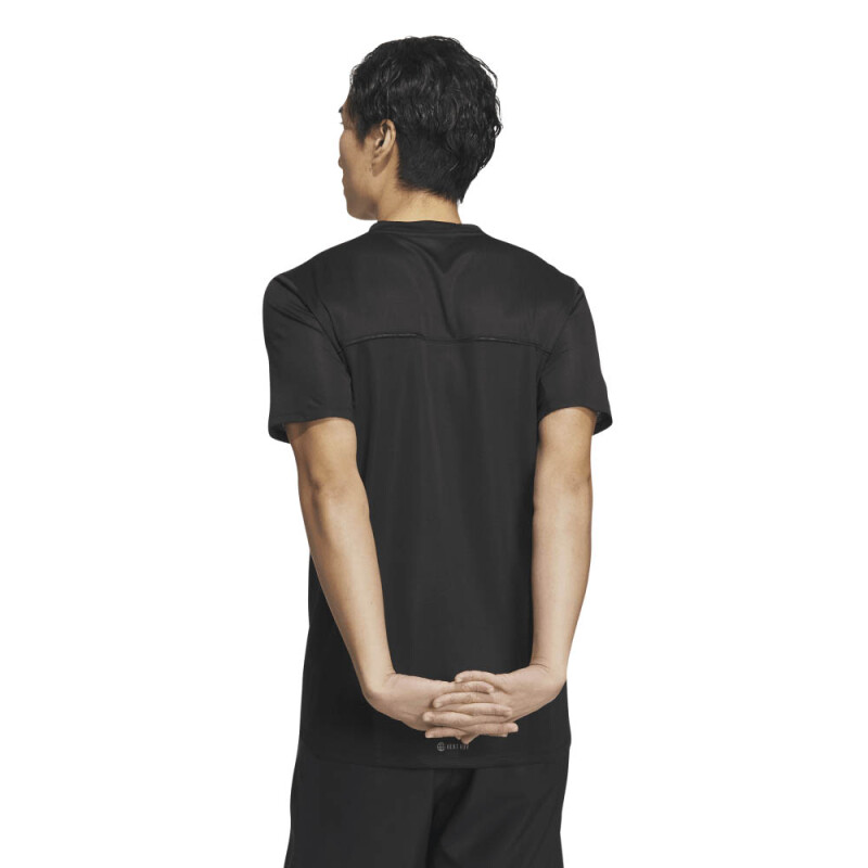D4T Hr Hiit Tee - Hombre Black