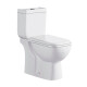 Sanitario Inodoro Con Mochila Linea Malawi Blanco Loza Baño