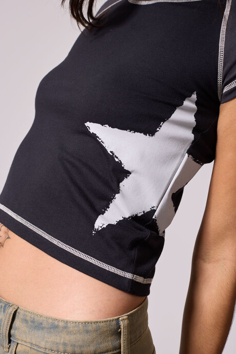 T-SHIRT MELMAN DIXIE Negro