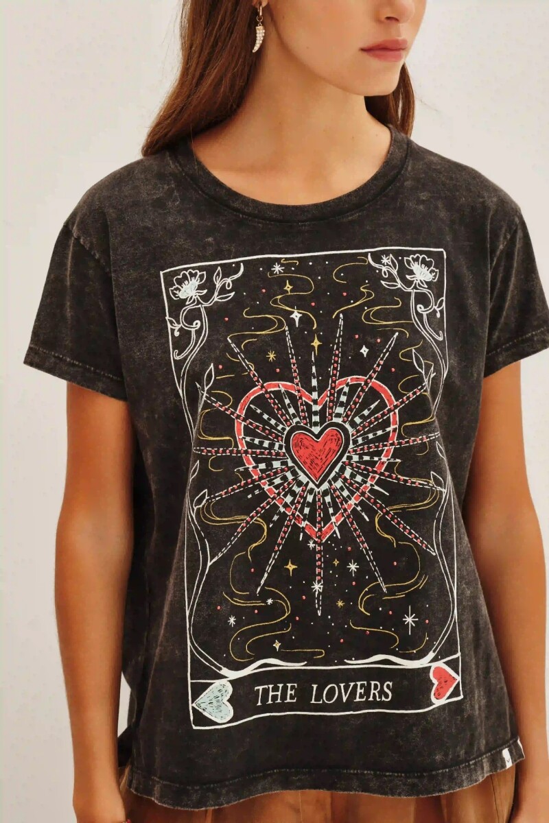 Remera The Lovers Negro