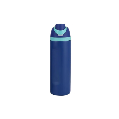 Botella térmica 600ml con manija Azul