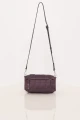 BANDOLERA BOSTON GRID Chocolate