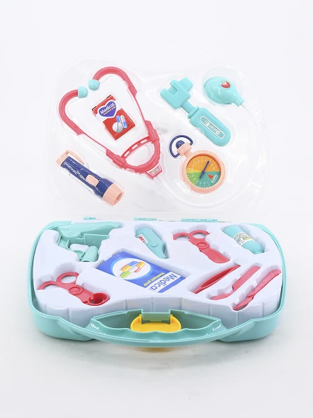 SET DOCTOR VALIJA 14 PIEZAS TURQUESA