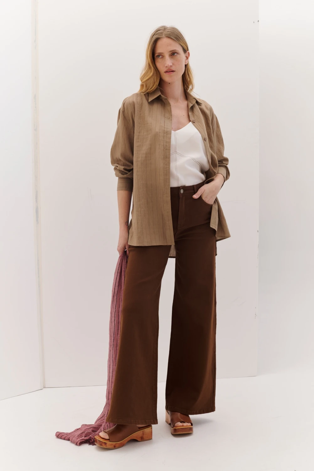 PANTALON ARO marron 3