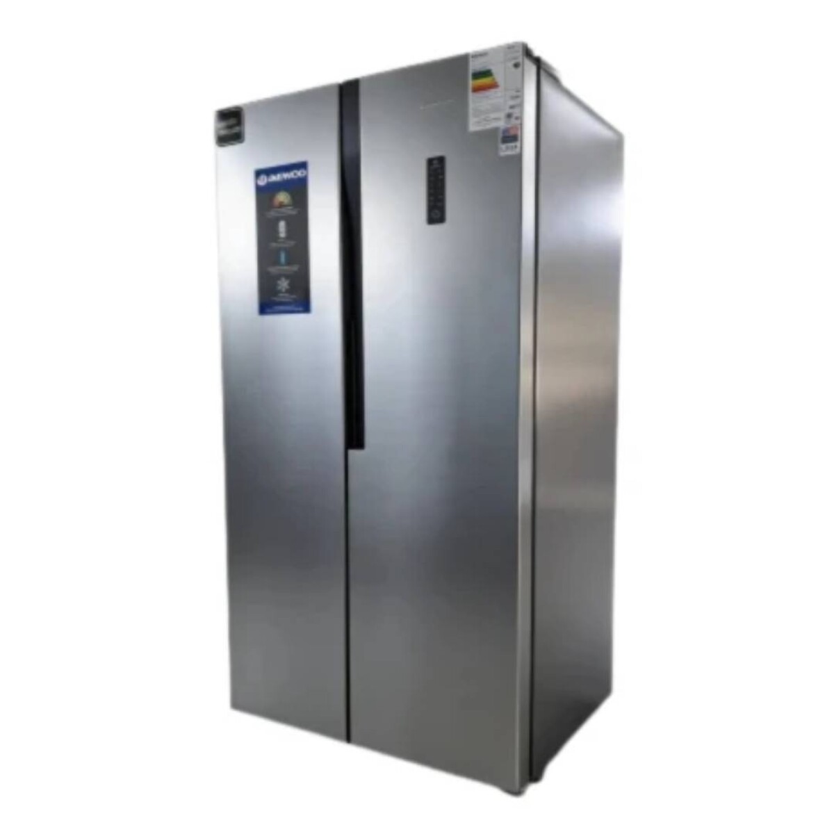 Heladera Inverter Side By Side Daewoo 450 Litros - Color gris 