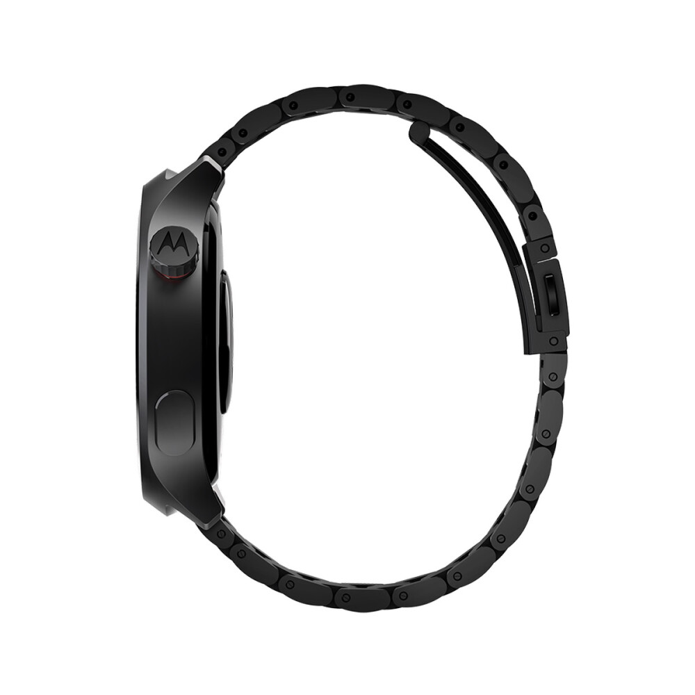 Smartwatch Motorola Moto Watch Aluminio Negro