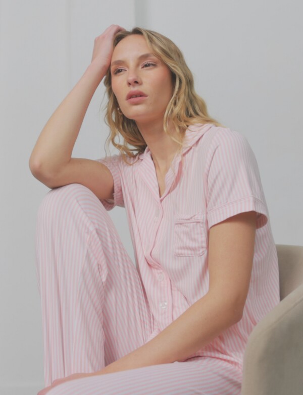 Pijama Con Pantalon ROSA