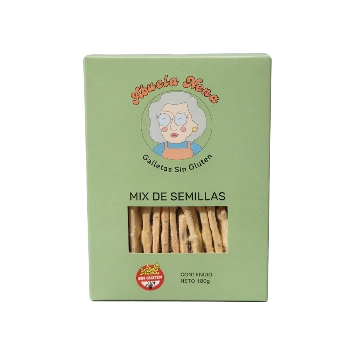 Galletas Malteadas con Semillas 180g Abuela Nena 