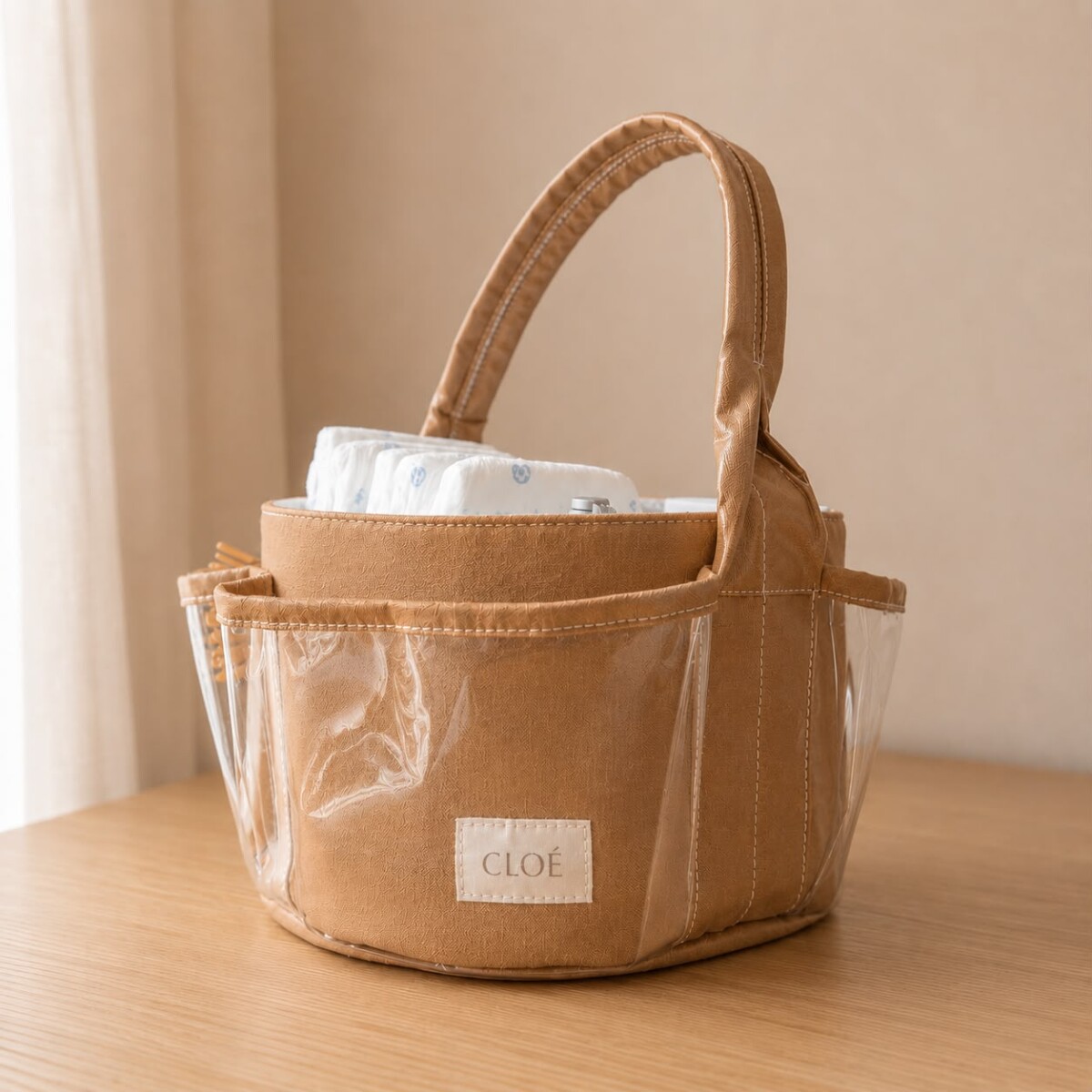 Canasto Baby Basket - Camel 