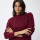Sweater ochos bordo