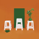 Set x4 Banquetas Bela Vista BLANCO
