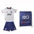 Set Infantil Umbro Set y Short Junior Blanco - Azul - Rojo