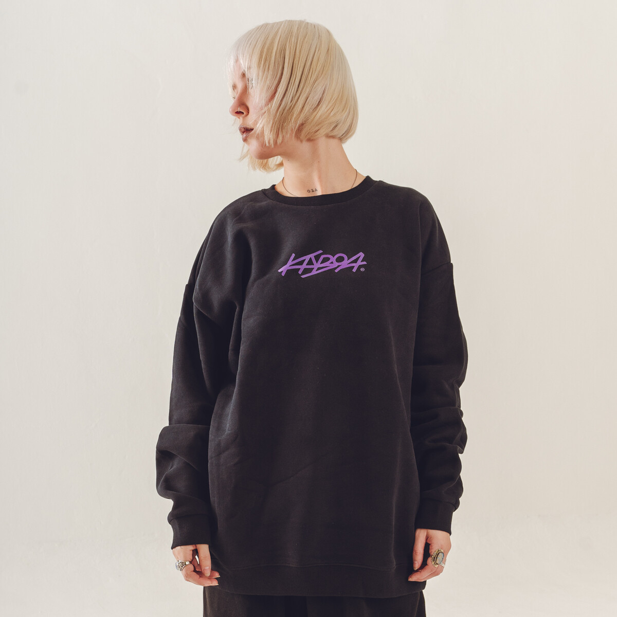 BUZO LOGO KABOA VIOLETA 