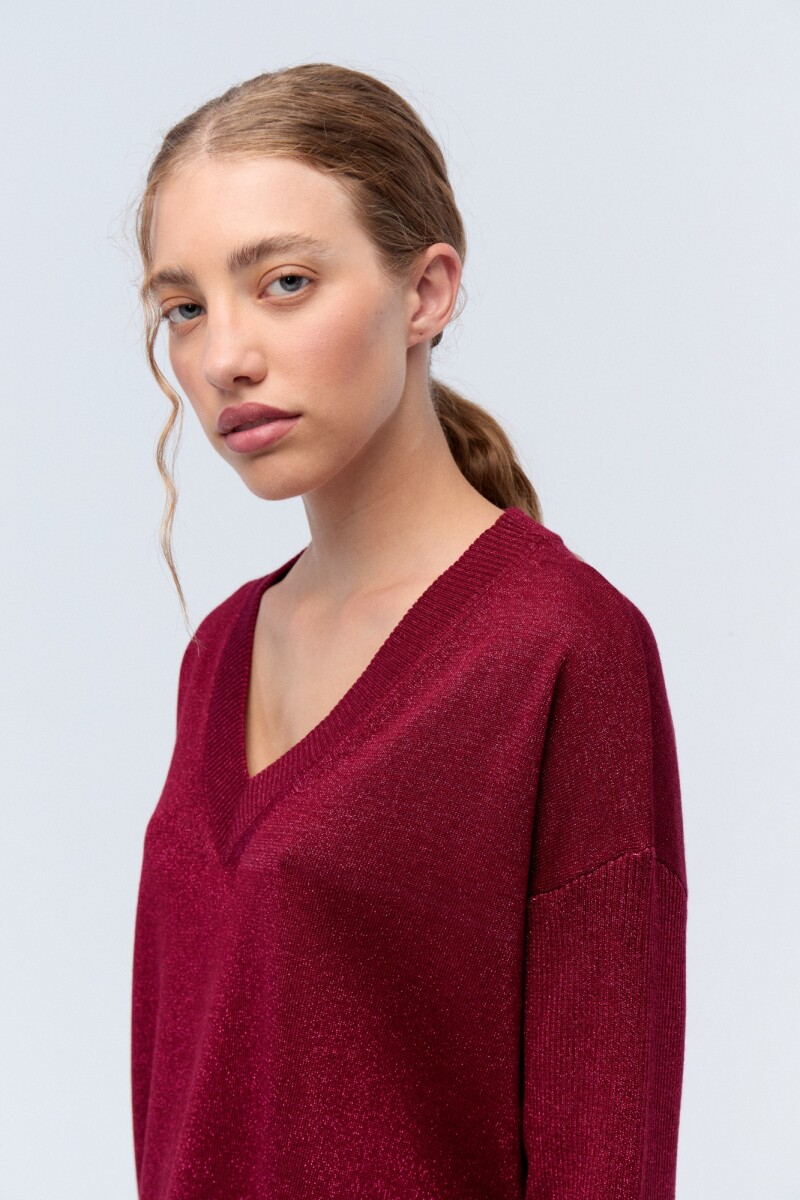Sweater Londres Bordo