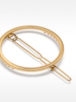 Pinza Circular Dorada dorado
