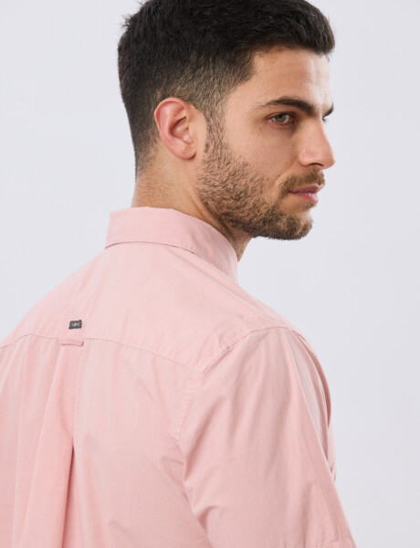 CAMISA CUADROS ALGODÓN Rosa