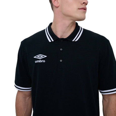 Remera Polo Umbro Delta Black