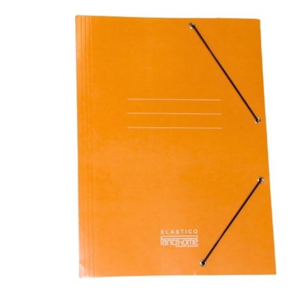 CARPETA PANCHROME CON ELASTICO 307 COLOR NARANJA CARPETA PANCHROME CON ELASTICO 307 COLOR NARANJA