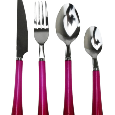 JUEGO DE CUBIERTOS 24PCS PARA 6 PERSONAS ACERO MANGO LISO CAJA AZUL 25361 JUEGO DE CUBIERTOS 24PCS PARA 6 PERSONAS ACERO MANGO LISO CAJA AZUL 25361