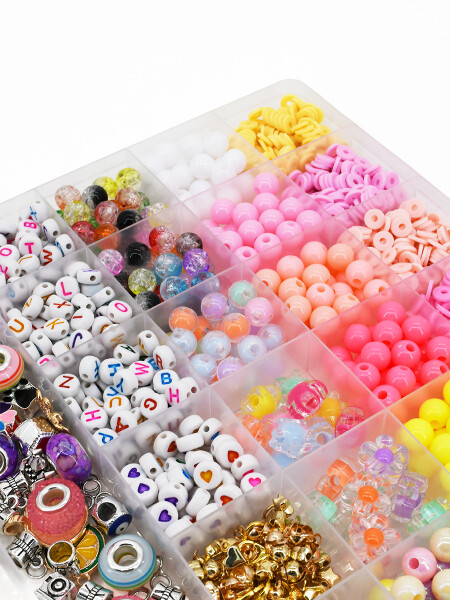 SET PARA ARMAR PULSERAS MULTICOLOR