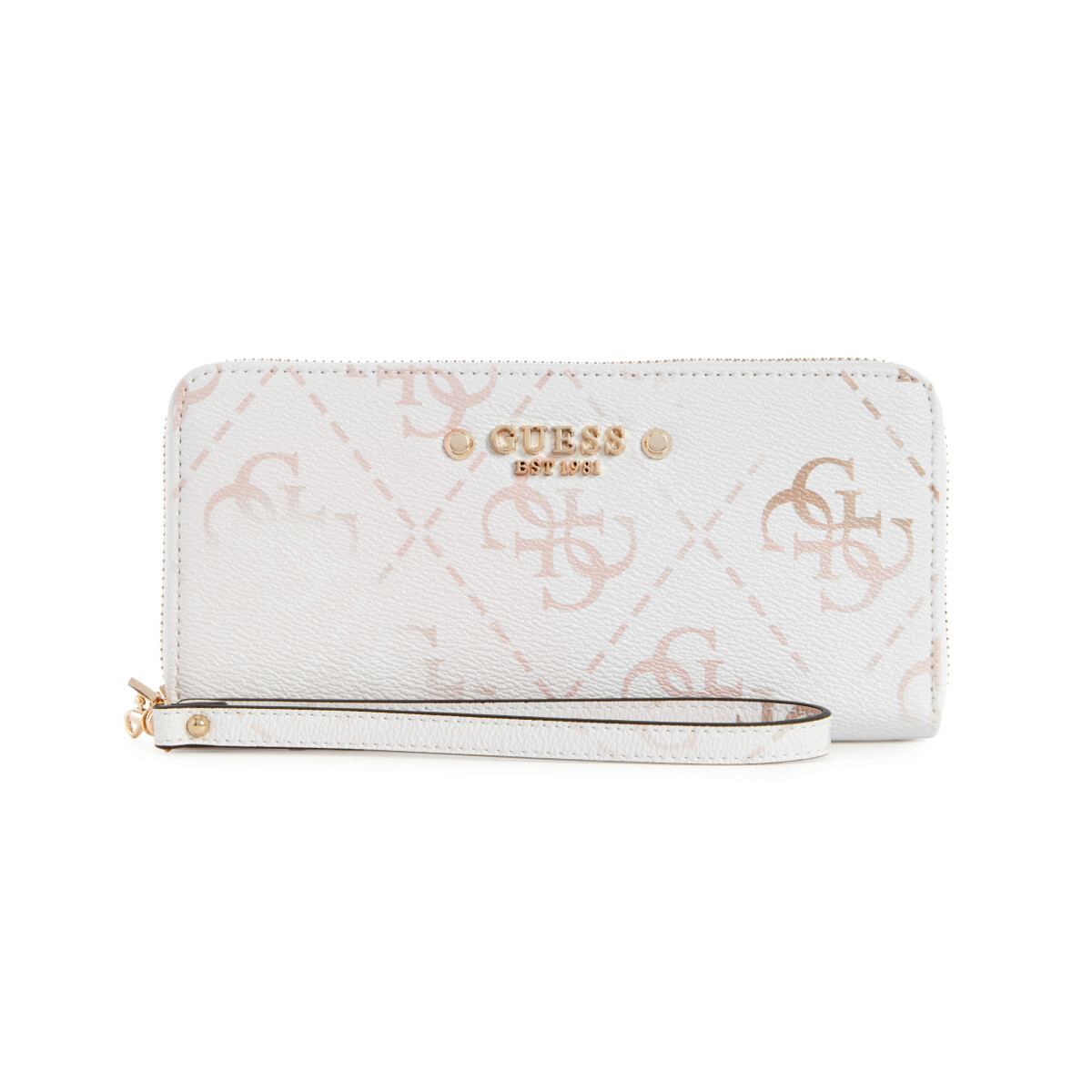 Billetera Guess Rea Mediana Blanco 