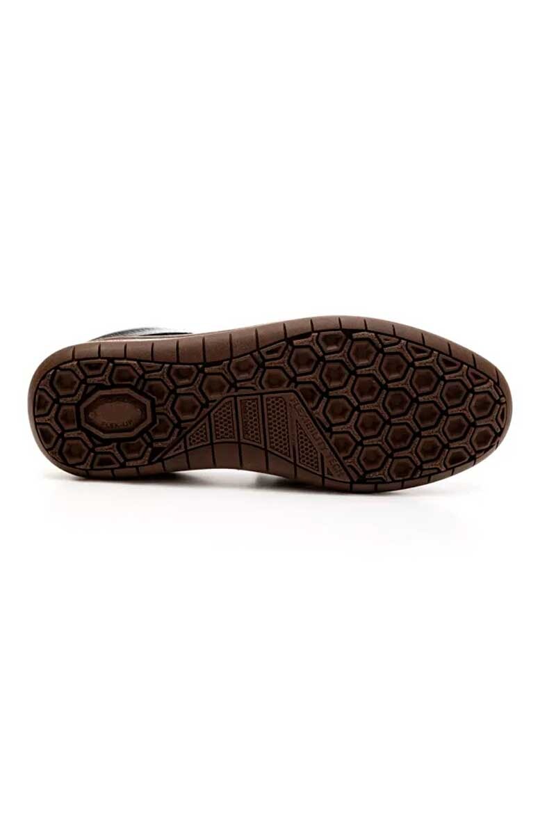 ZUECO PEGADA CUERO Negro
