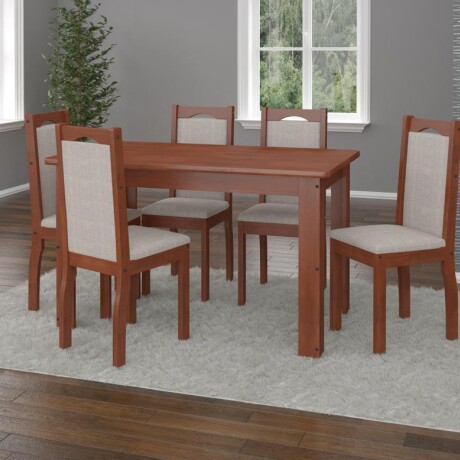 Juego De Comedor Leticia 6 Sillas Juego De Comedor Leticia 6 Sillas